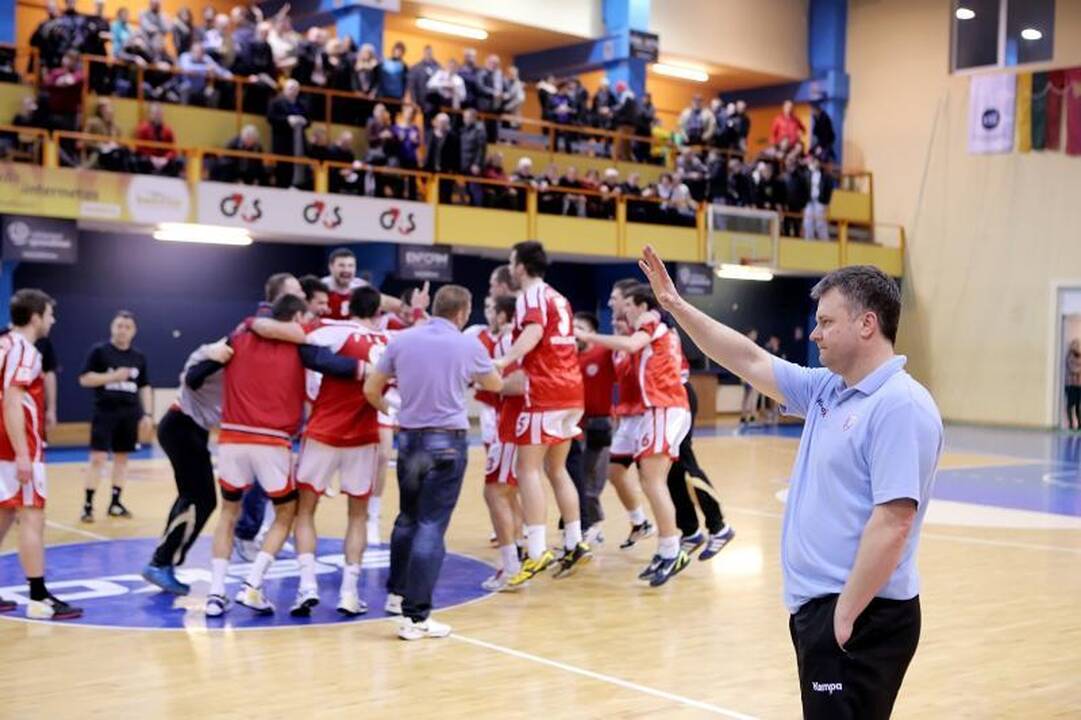 „Dragūno“ rankininkams pritrūko jėgų įveikti serbus 