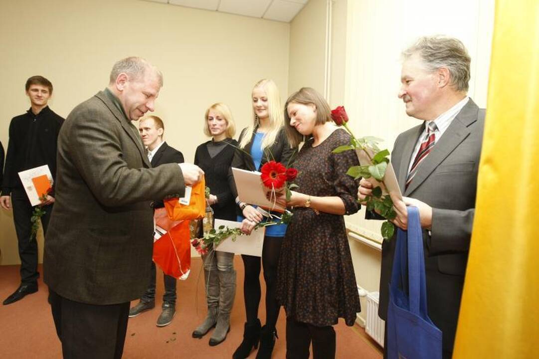 L.Grinčikaitė – vėl geriausia Klaipėdos universiteto sportininkė