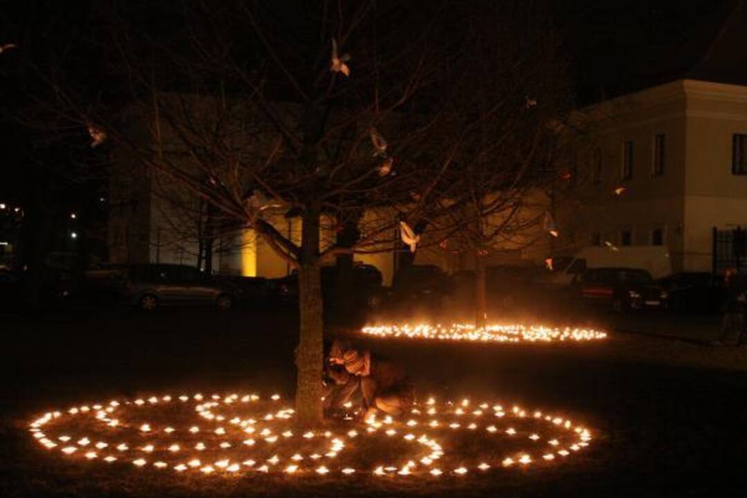 Pavasario lygiadienis Vilniuje pažymėtas šviesomis ir muzika