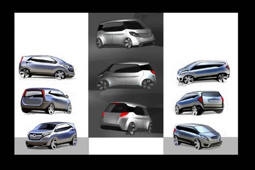 Rusijos kompanijos gamins hibridinį automobilį