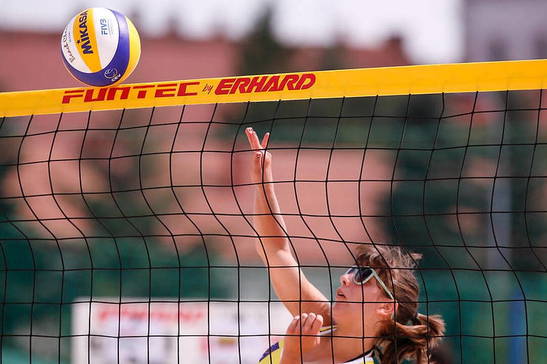 Lietuvės žais paplūdimio tinklinio čempionato finale