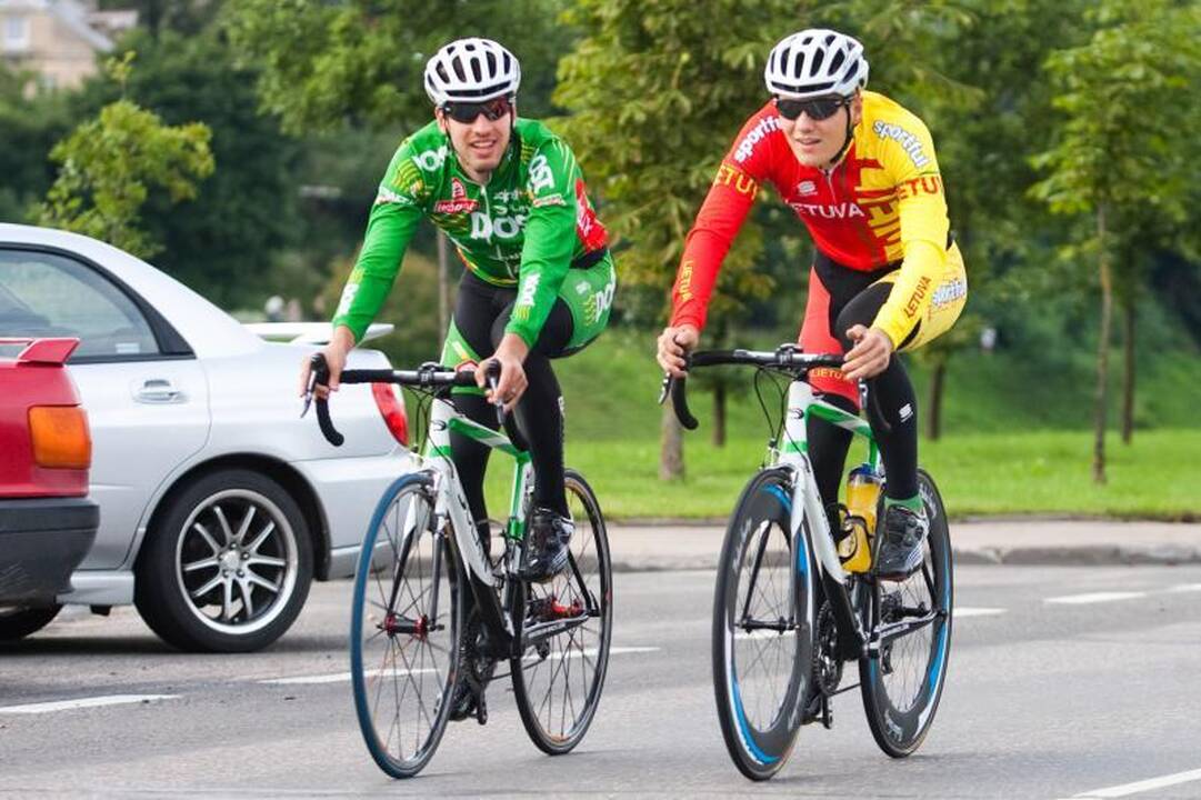 "Baltic Chain Tour" dviratininkų lenktynes laimėjo estas