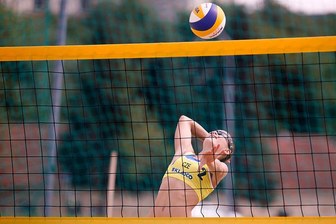 Lietuvės žais paplūdimio tinklinio čempionato finale