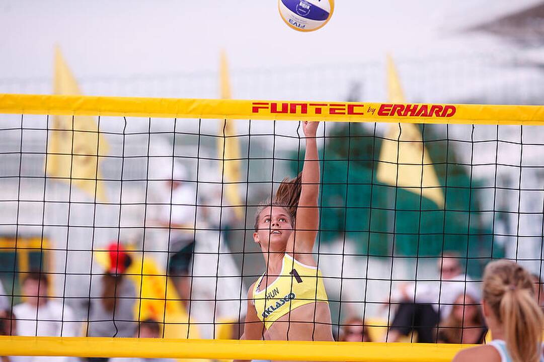 Lietuvės žais paplūdimio tinklinio čempionato finale