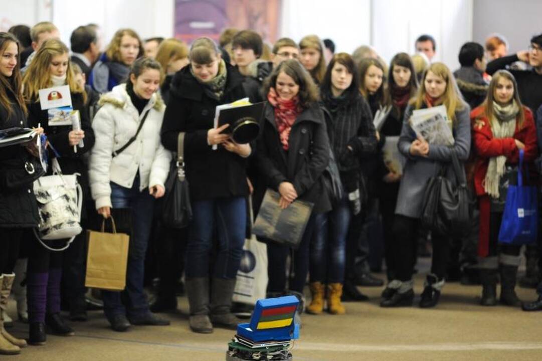 Aukštųjų mokyklų mugėje – tūkstančiai jaunuolių iš visos Lietuvos 