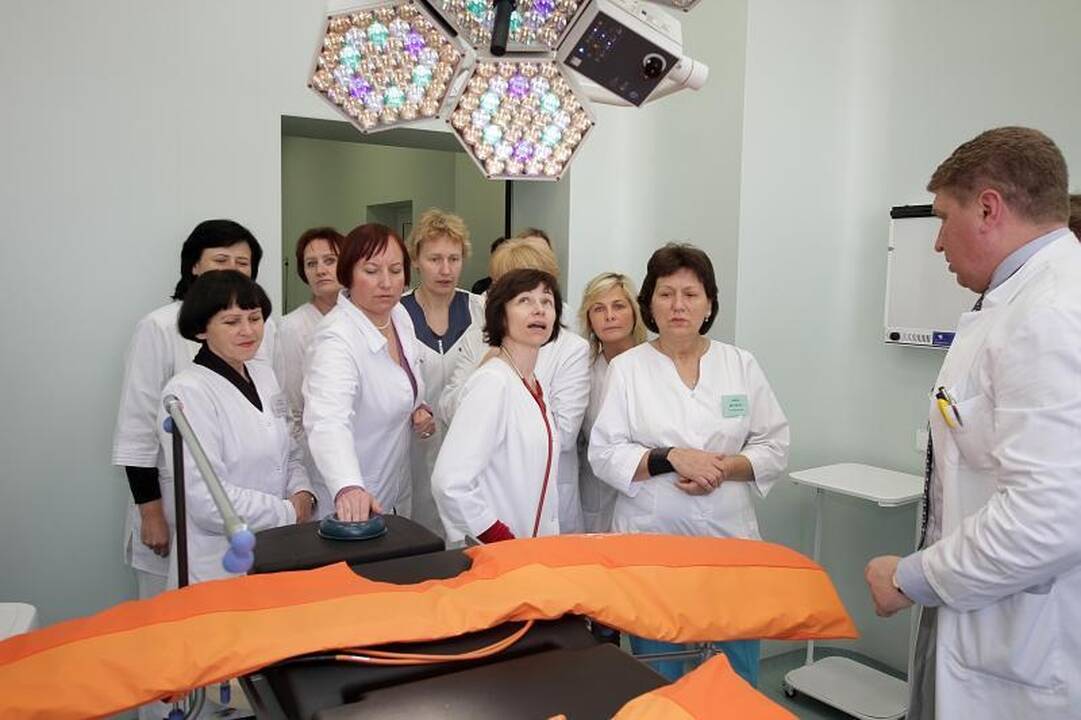 Klaipėdos vaikų ligoninėje atidaryta nauja operacinė