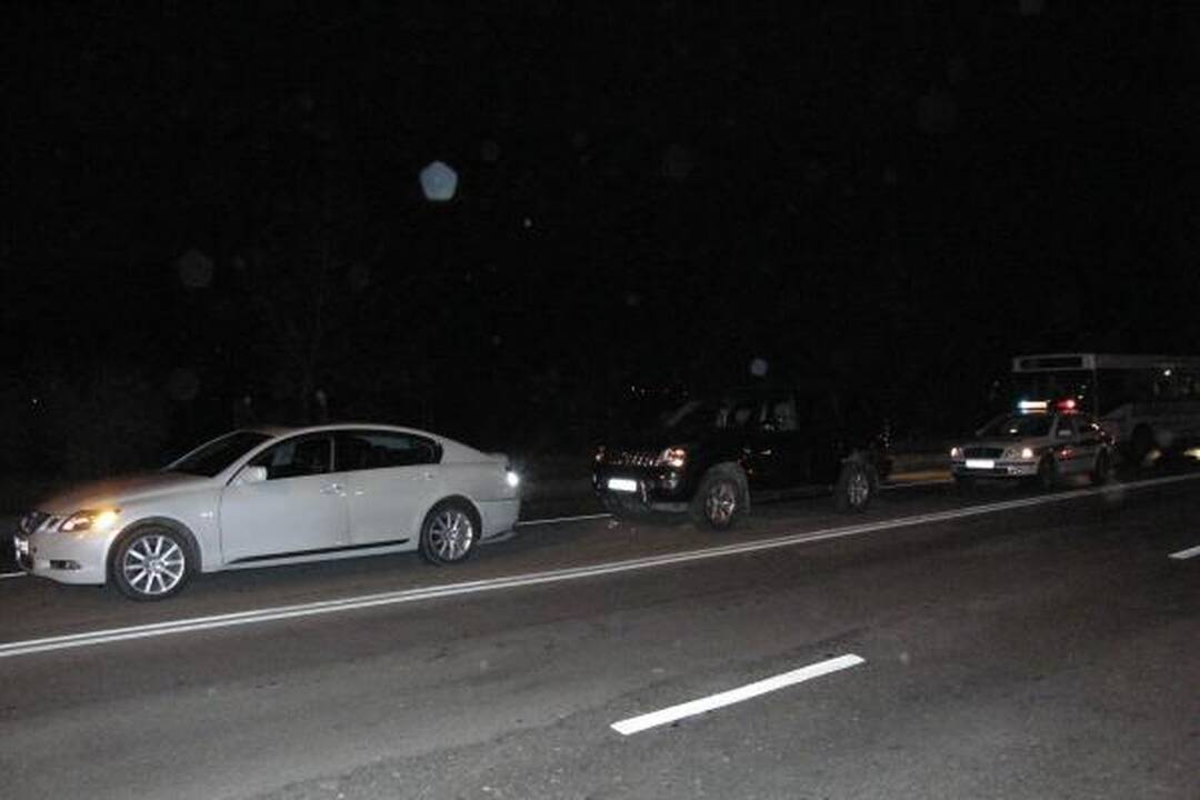 Per policijos reidą – girto vairuotojo avarija