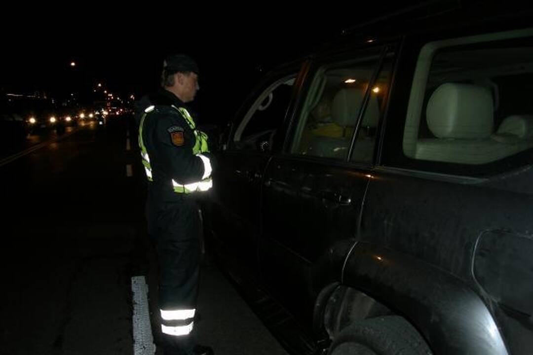 Per policijos reidą – girto vairuotojo avarija