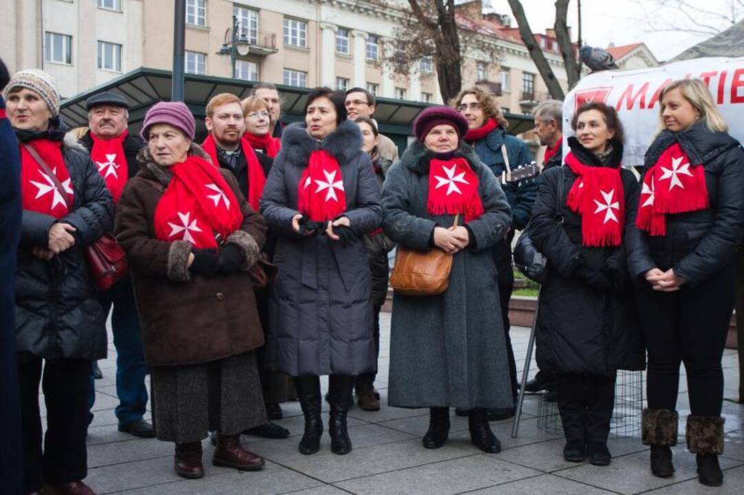 „Maltiečių sriuba“ vaišino prezidentas V.Adamkus