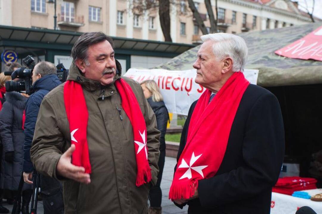 „Maltiečių sriuba“ vaišino prezidentas V.Adamkus