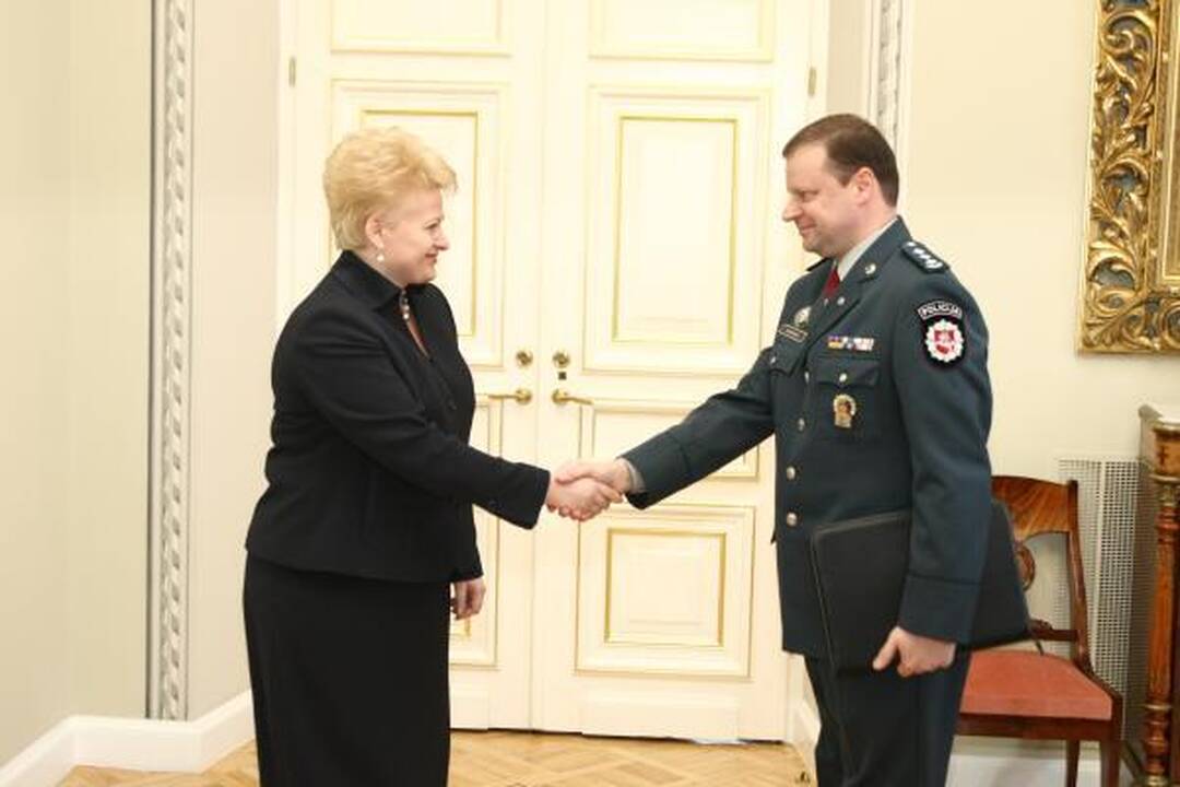 S.Skvernelis skiriamas naujuoju policijos vadovu (papildyta 14 val.)