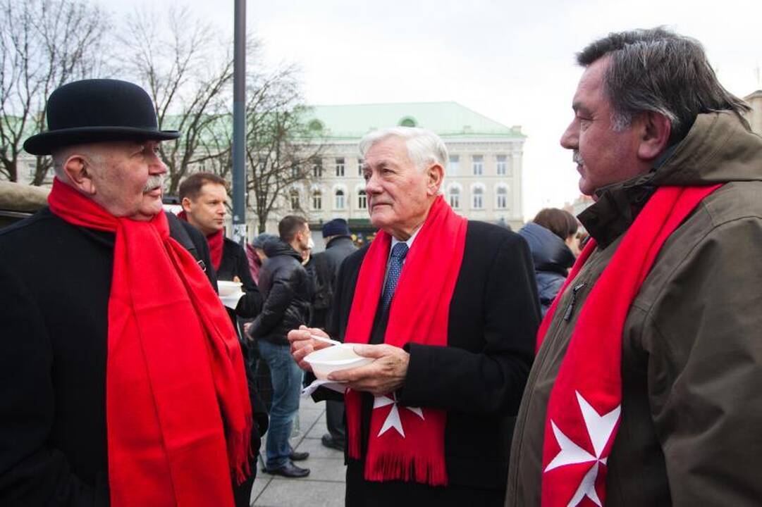 „Maltiečių sriuba“ vaišino prezidentas V.Adamkus