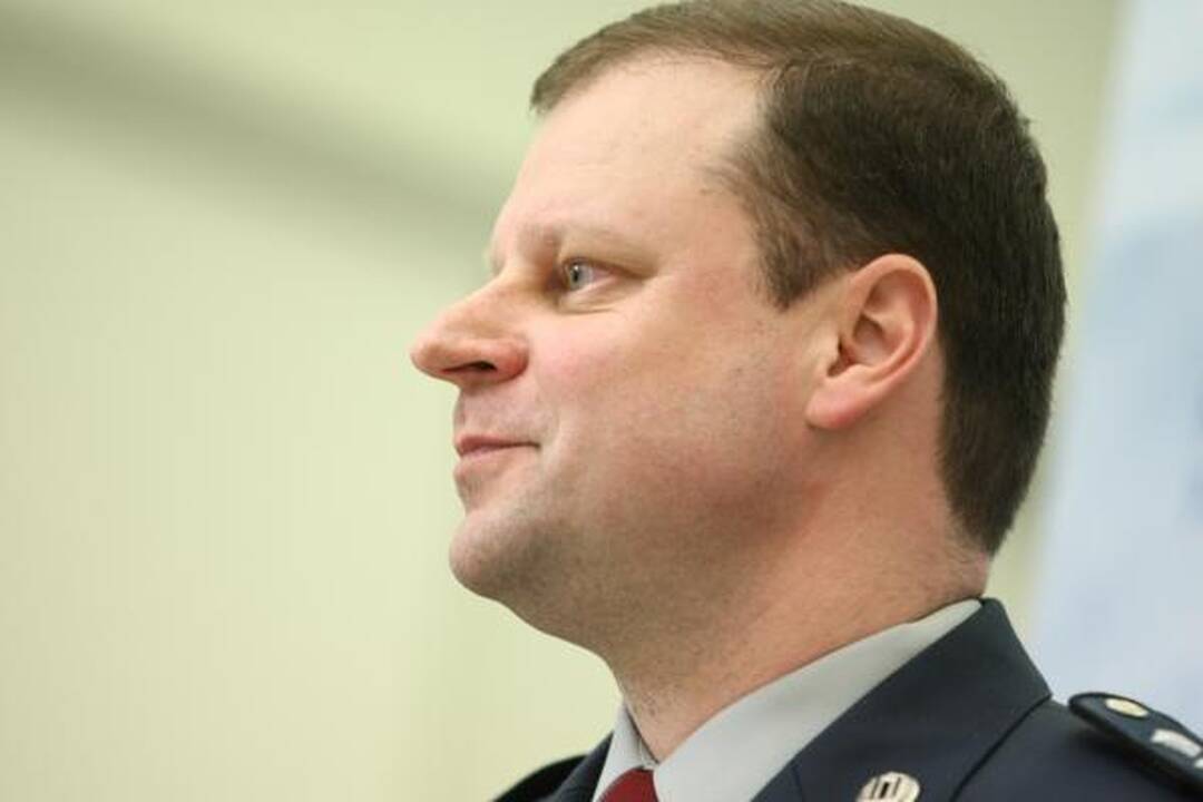 S.Skvernelis skiriamas naujuoju policijos vadovu (papildyta 14 val.)
