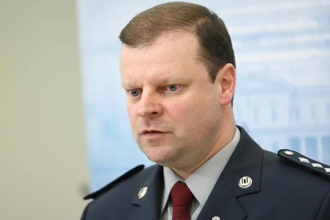 S.Skvernelis skiriamas naujuoju policijos vadovu (papildyta 14 val.)