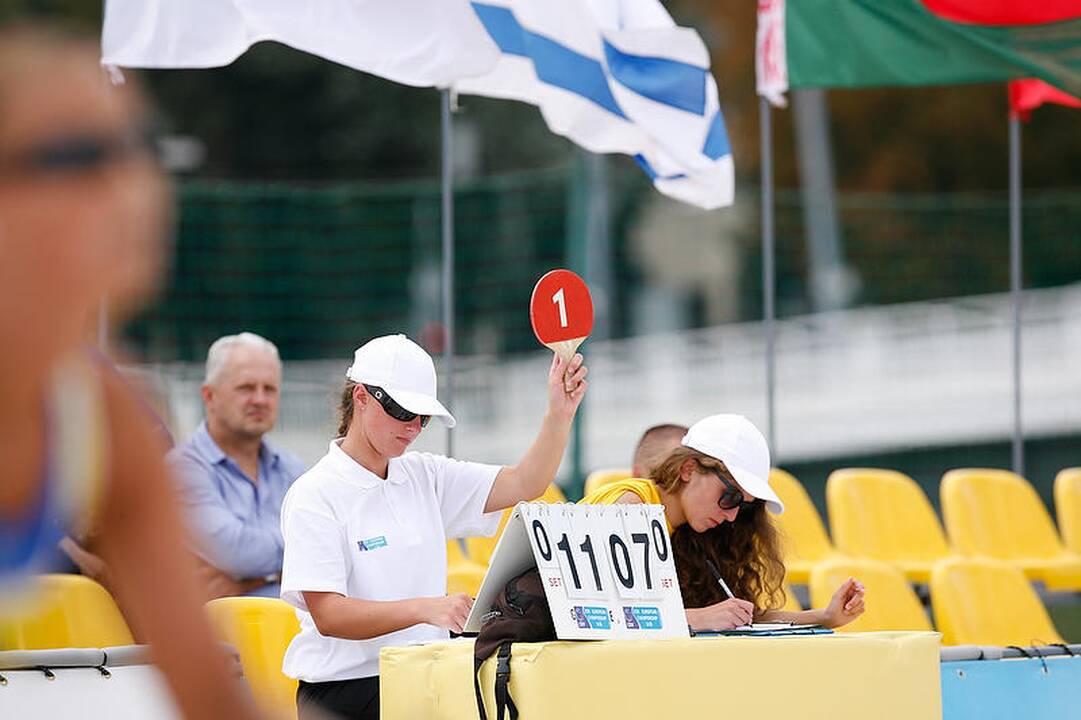 Lietuvės žais paplūdimio tinklinio čempionato finale