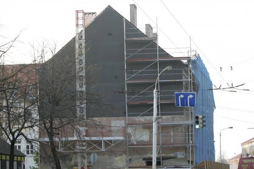 Kauno senamiesčio rakštis virs puošmena