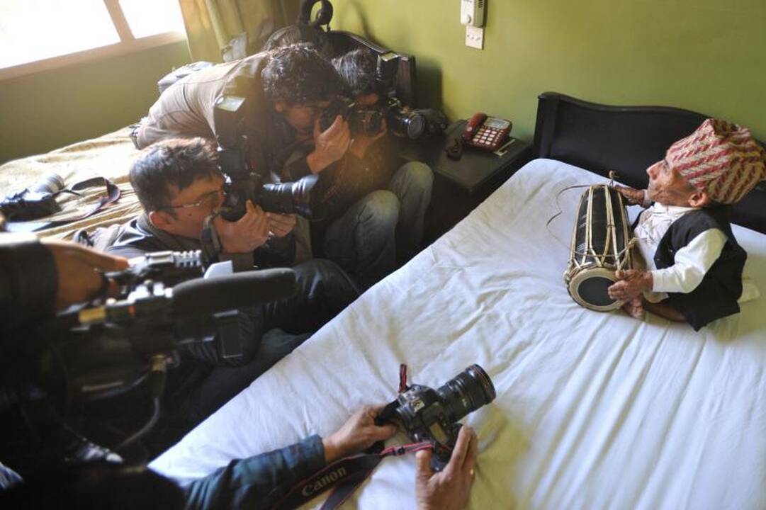 72 metų Nepalo gyventojas pripažintas mažiausiu pasaulyje vyru