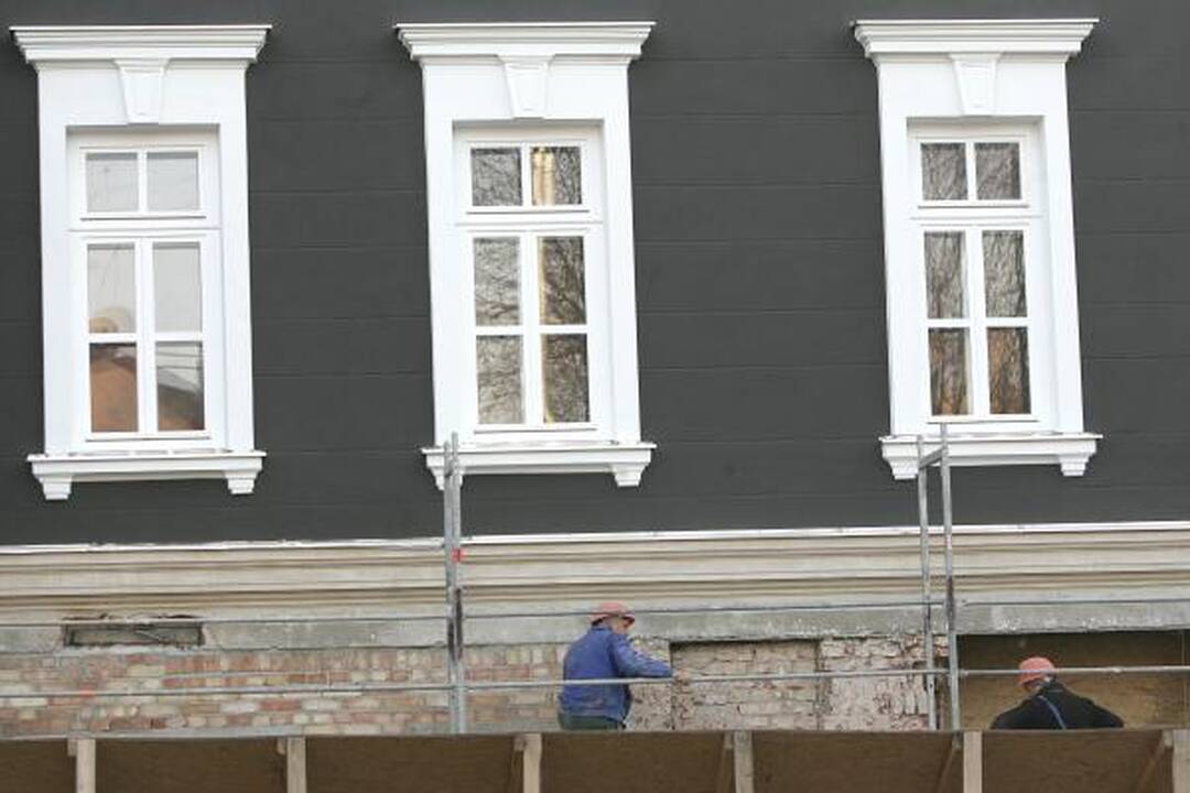 Kauno senamiesčio rakštis virs puošmena