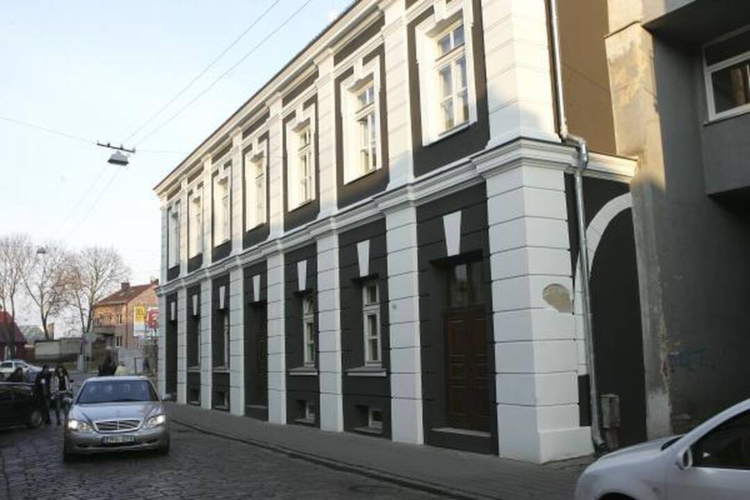Kauno senamiesčio rakštis virs puošmena