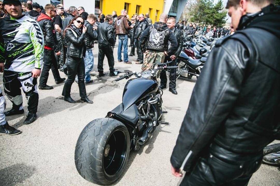 Baikerių sezono atidarymą Kaune aptemdė skaudžios avarijos