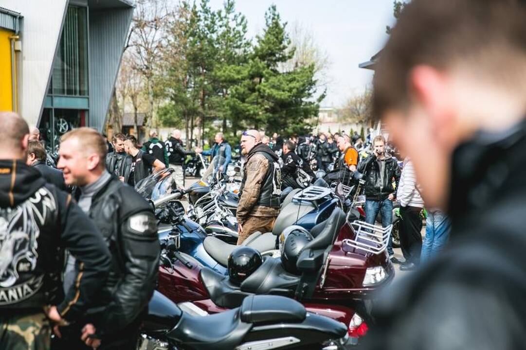 Baikerių sezono atidarymą Kaune aptemdė skaudžios avarijos