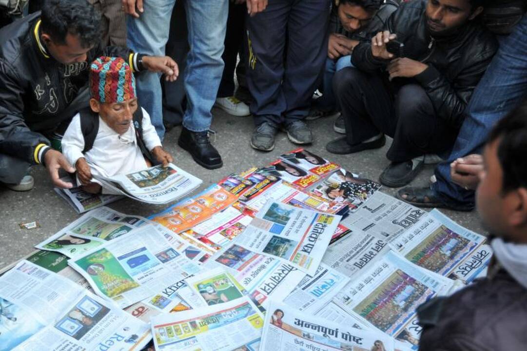 72 metų Nepalo gyventojas pripažintas mažiausiu pasaulyje vyru