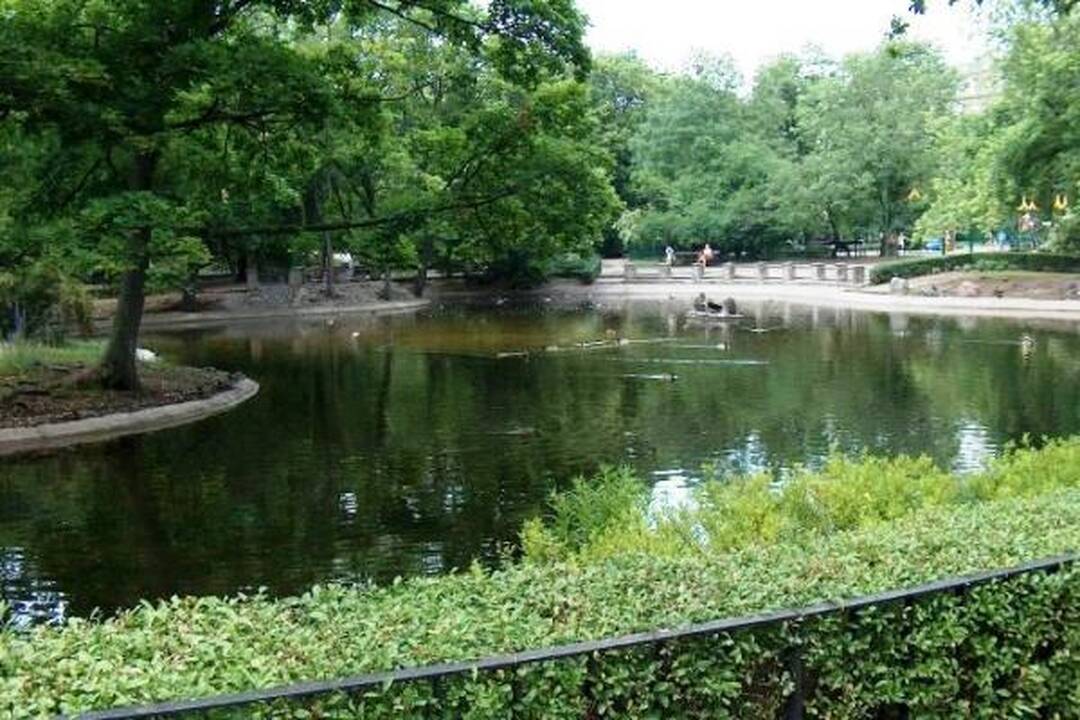 Sereikiškių parkas - su čiuožyklomis ir fontanais