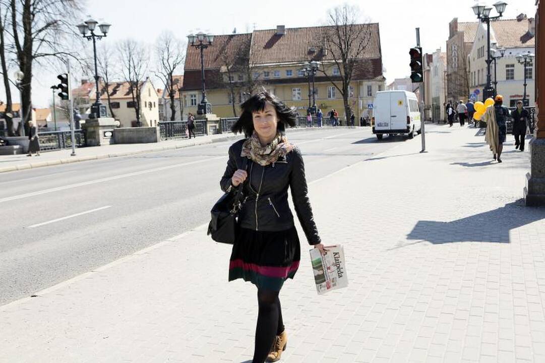 Spaudos dienos atgavimo proga pasveikinti klaipėdiečiai