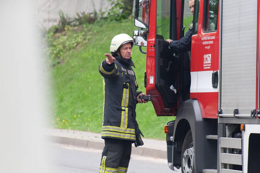 Iš Vilniaus senamiesčio išvežtas pavojingas sprogmuo