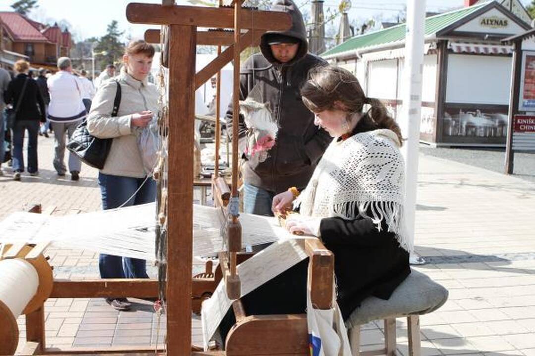 Palangoje – pavasariškas šurmulys