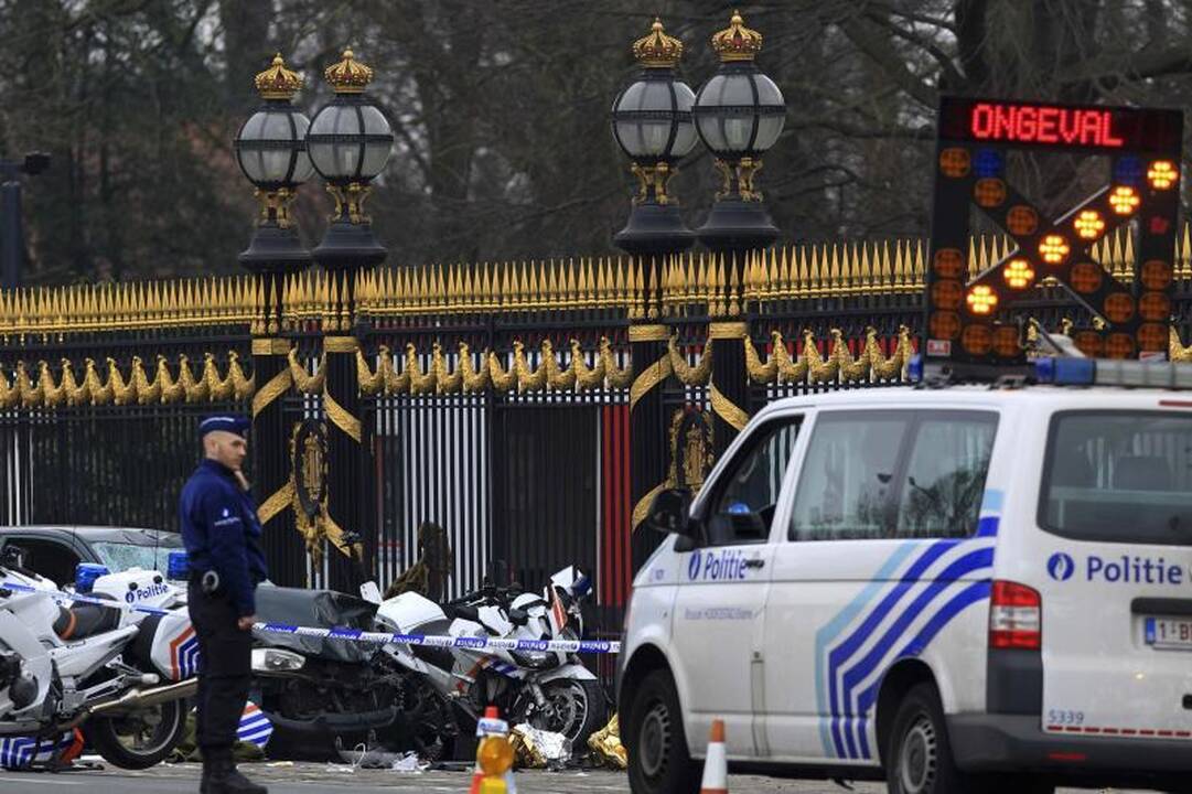 Belgijoje savižudis vairuotojas sužalojo aštuonis policininkus