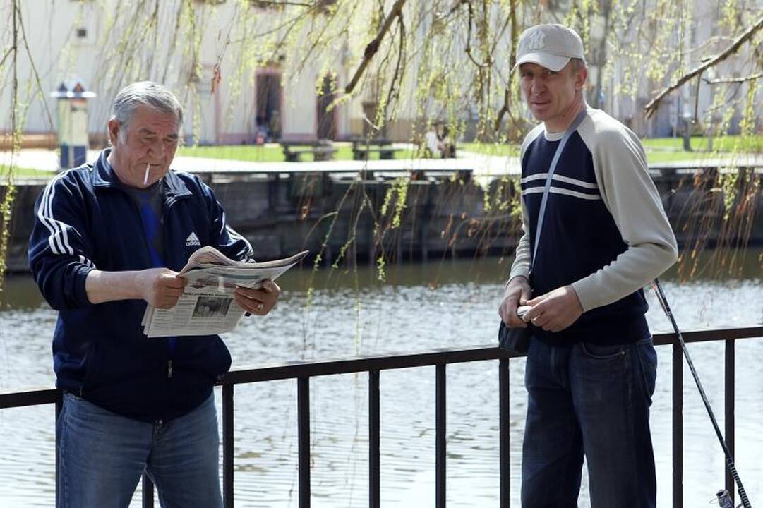 Spaudos dienos atgavimo proga pasveikinti klaipėdiečiai