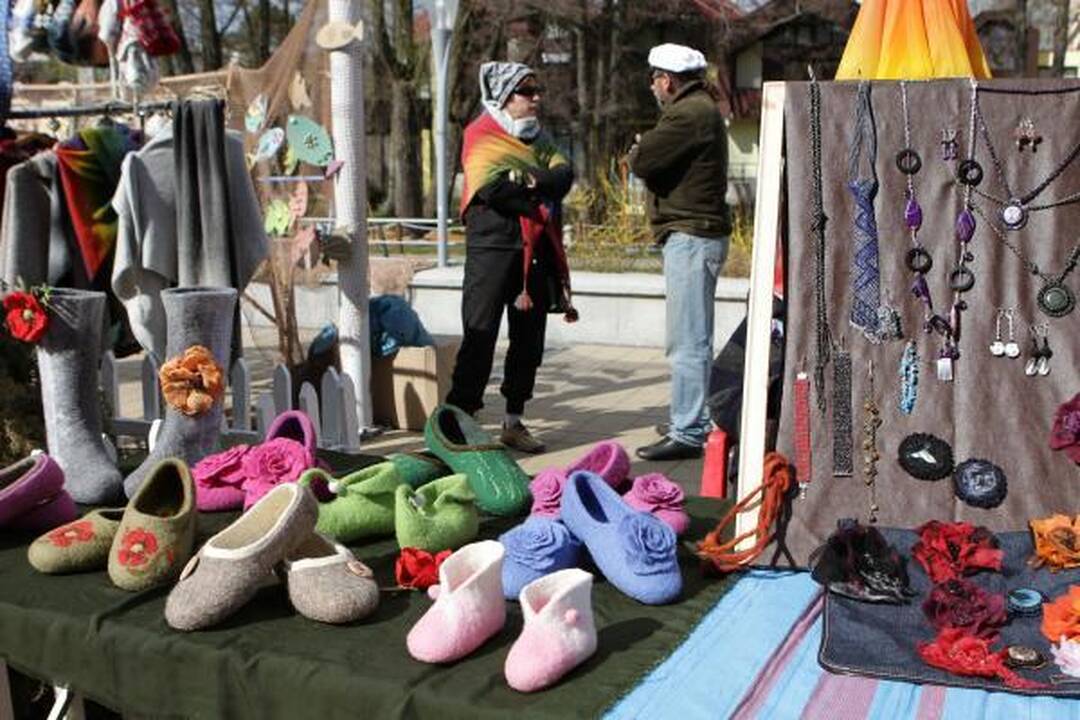 Palangoje – pavasariškas šurmulys