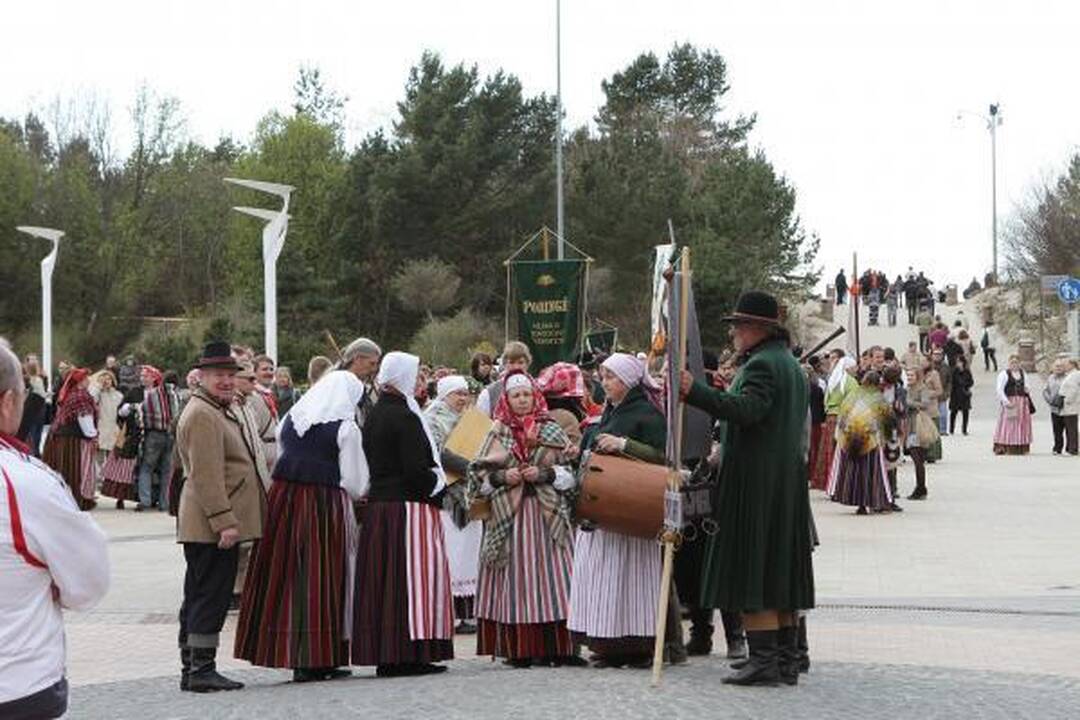 Palangoje – pavasariškas šurmulys