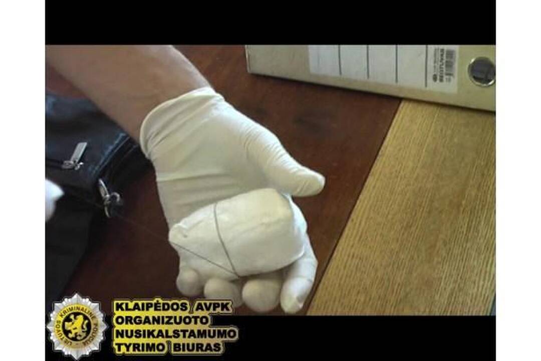Klaipėdoje suimti įtariamieji heroino prekyba