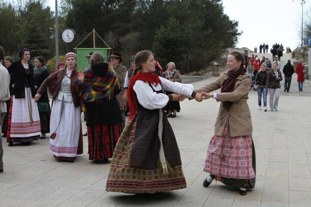 Palangoje – pavasariškas šurmulys