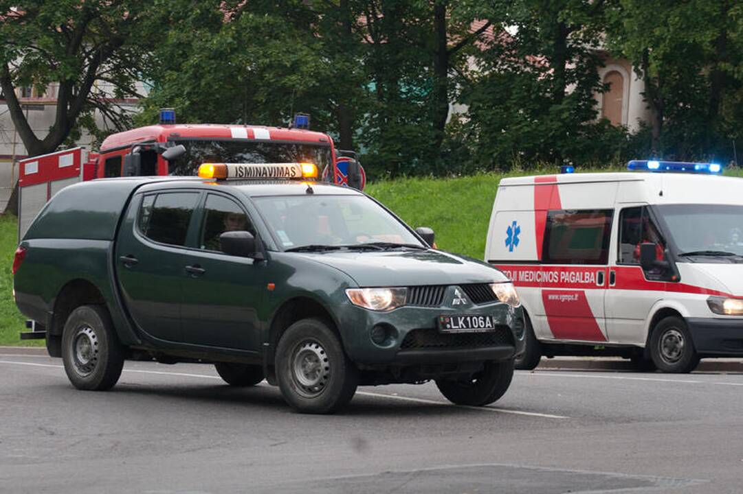 Iš Vilniaus senamiesčio išvežtas pavojingas sprogmuo