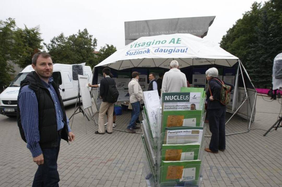 Klaipėdiečiams pristatė Visagino atominės elektrinės projektą