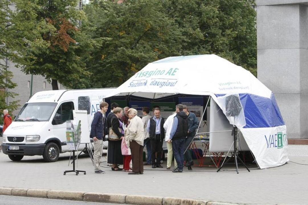 Klaipėdiečiams pristatė Visagino atominės elektrinės projektą