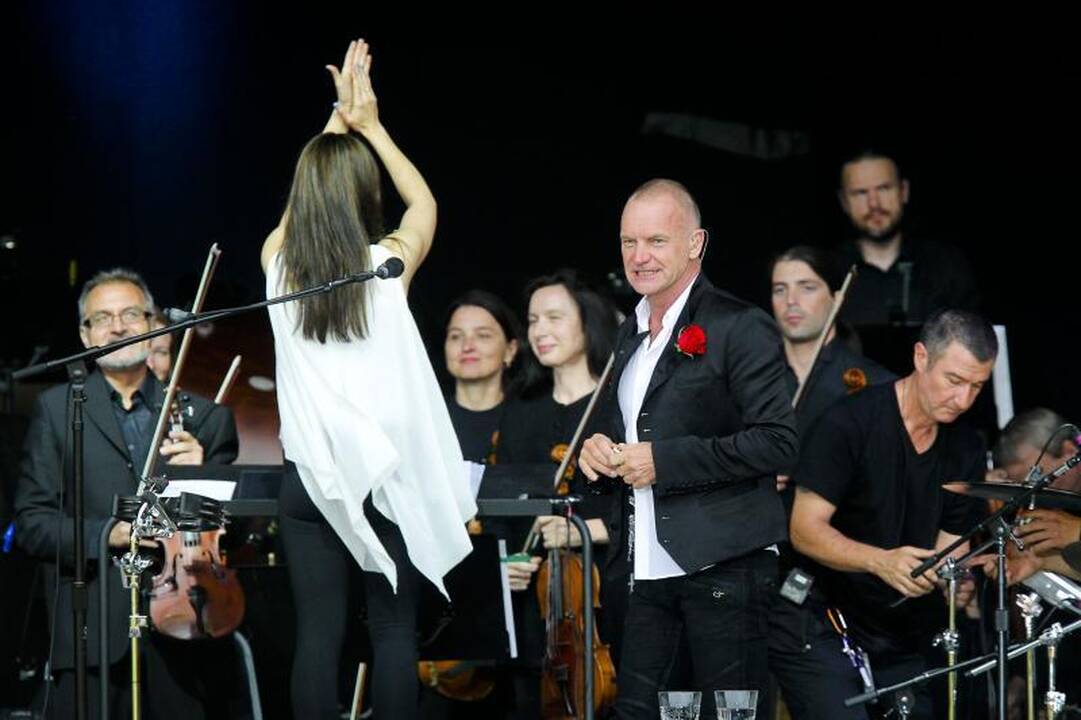 Roko žvaigždei Stingui sukako 60 metų   