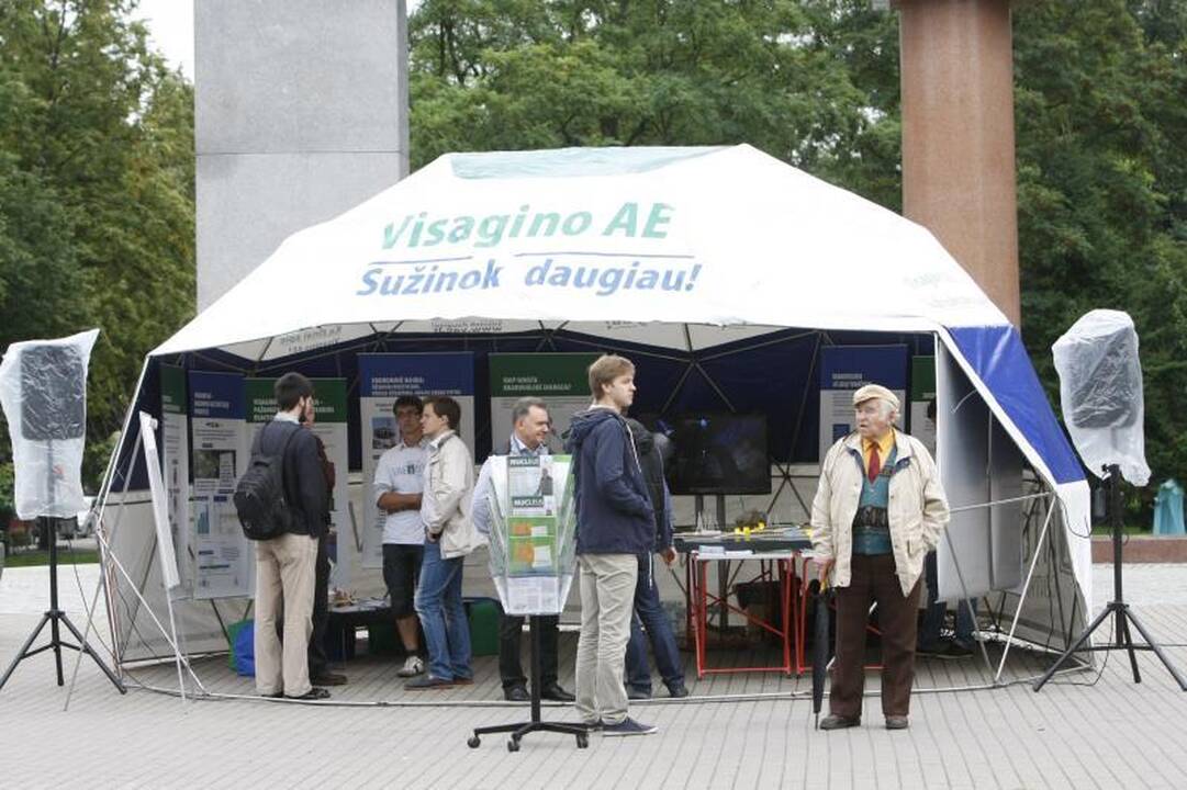 Klaipėdiečiams pristatė Visagino atominės elektrinės projektą