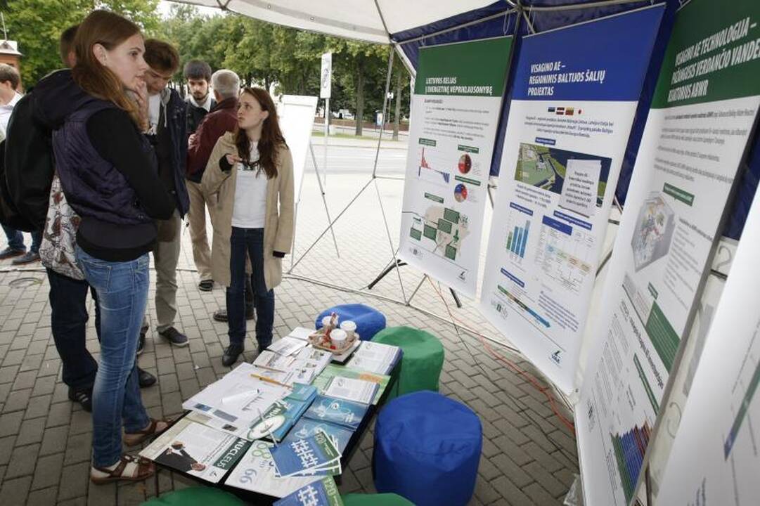 Klaipėdiečiams pristatė Visagino atominės elektrinės projektą