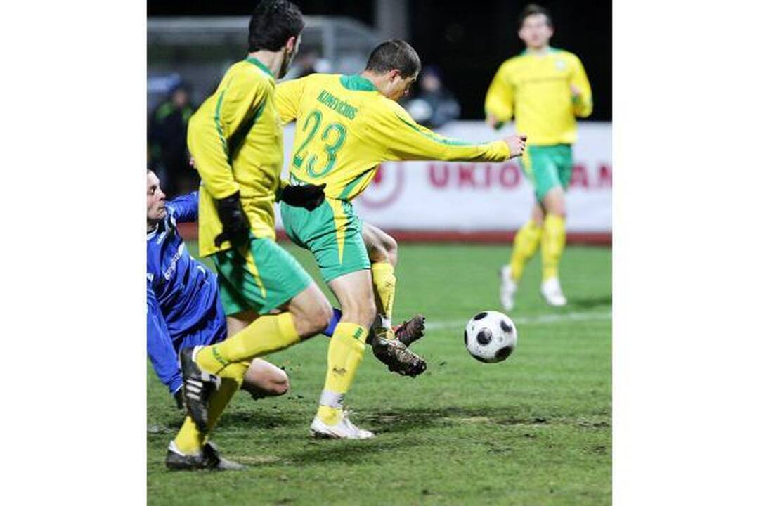 "Kaunas" užtikrintai žengė į LFF taurės pusfinalį