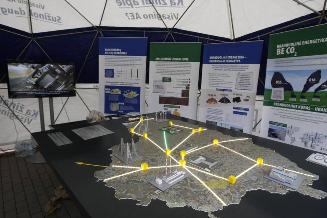 Klaipėdiečiams pristatė Visagino atominės elektrinės projektą