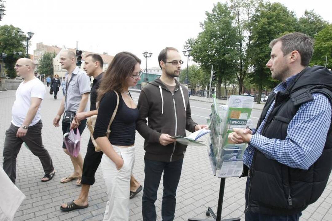 Klaipėdiečiams pristatė Visagino atominės elektrinės projektą