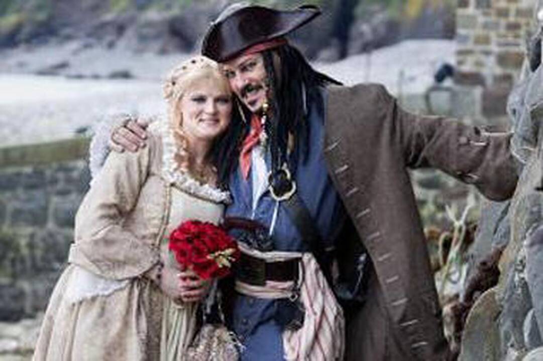 Britanijoje susituokė „Karibų jūros piratai“