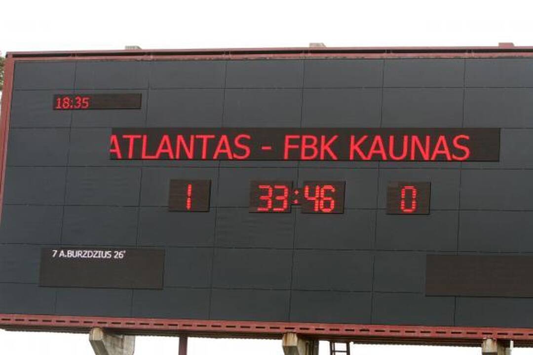 FBK „Kaunas“ įveikė Klaipėdos „Atlantą“