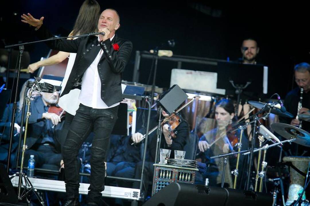 Roko žvaigždei Stingui sukako 60 metų   