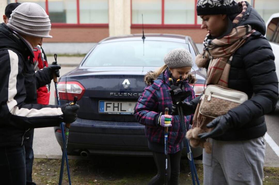 Šiaurietiškas pasivaikščiojimas pajūriu išjudino senolius
