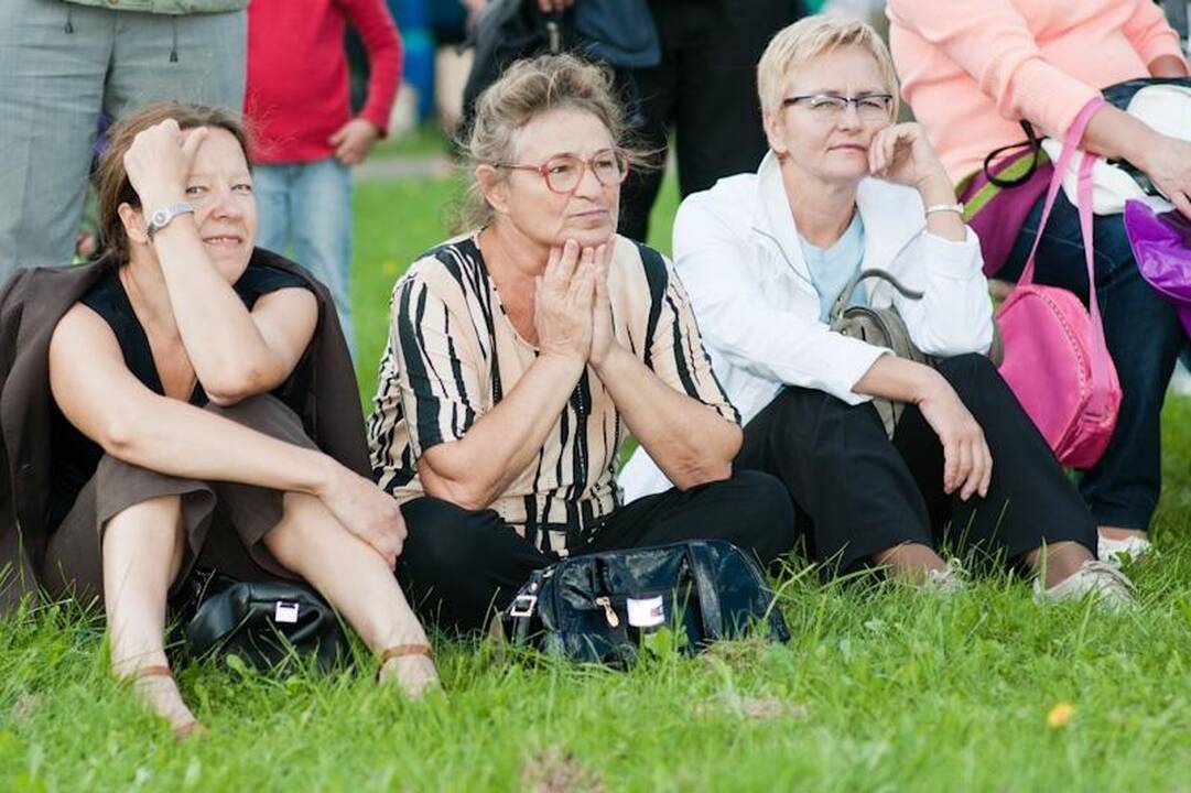 V.Čepinskis per koncertą tėvui atliko dirbtinį kvėpavimą